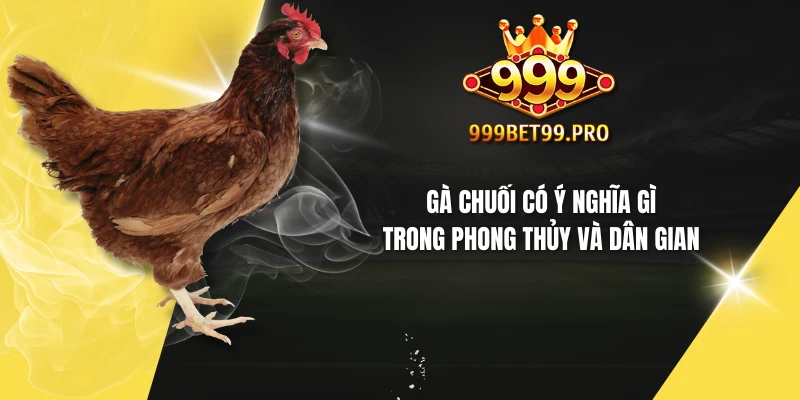 Gà chuối có ý nghĩa gì trong phong thủy và dân gian