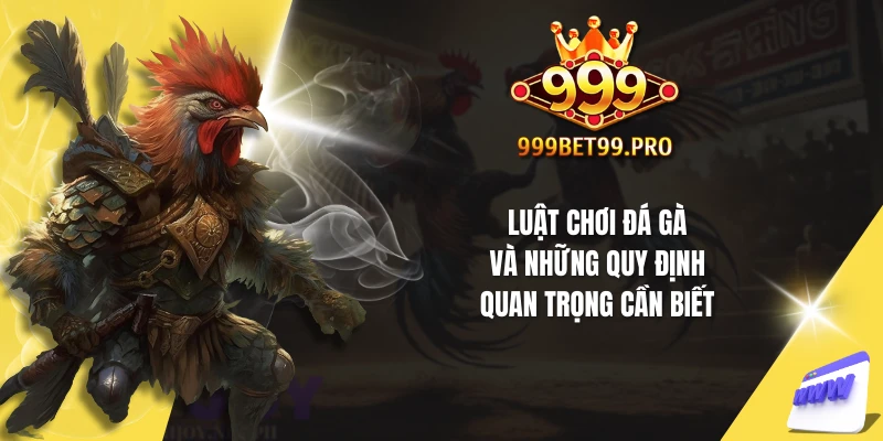 Luật chơi đá gà và những quy định quan trọng cần biết
